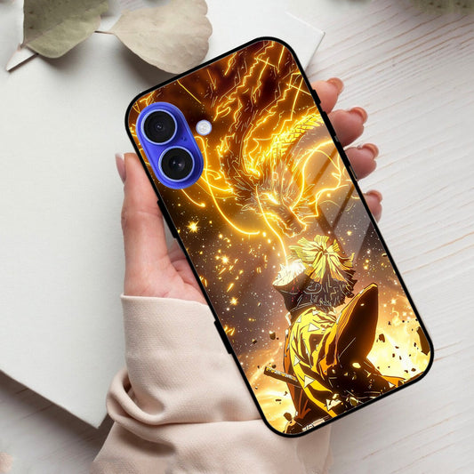 Thunder Boy Glass Case Cover For iPhone