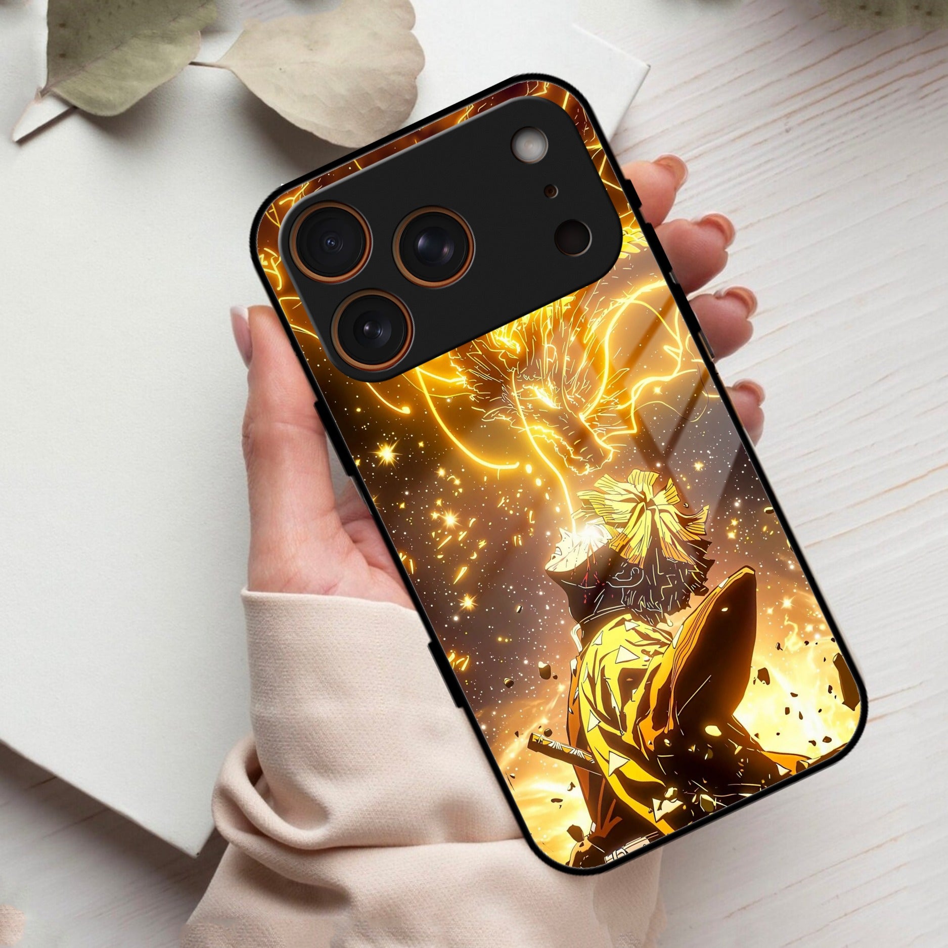 Thunder Boy Glass Case Cover For iPhone 17 Pro