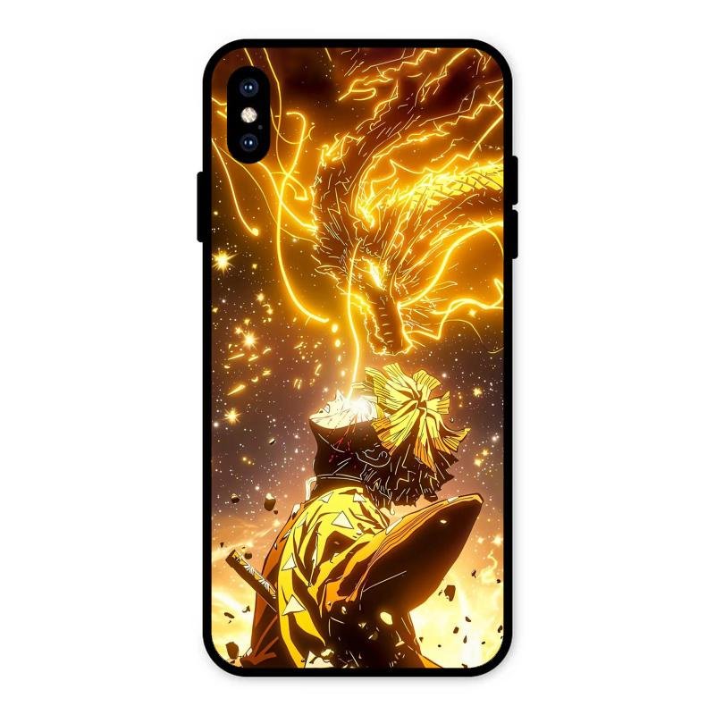 Thunder Boy Glass Case Cover For iPhone XS Max