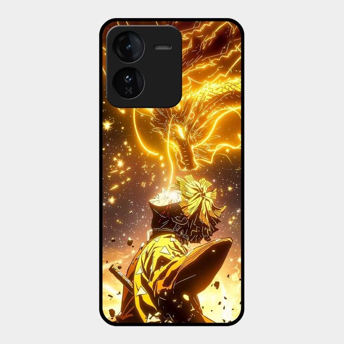 Thunder Boy Glass Case Cover For Iqoo Z9 5G