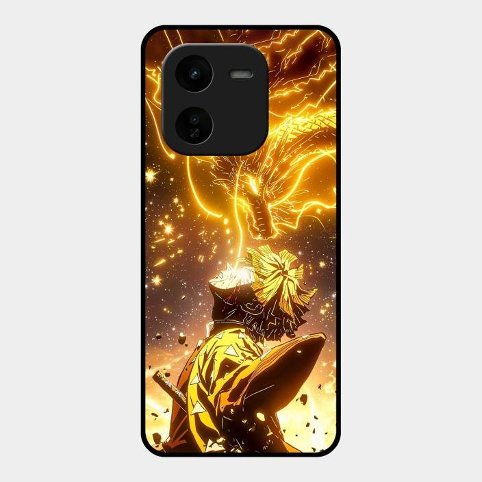 Thunder Boy Glass Case Cover For Iqoo Z9X 5G