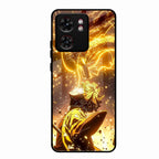 Thunder Boy Glass Case Cover For Motorola Edge 40