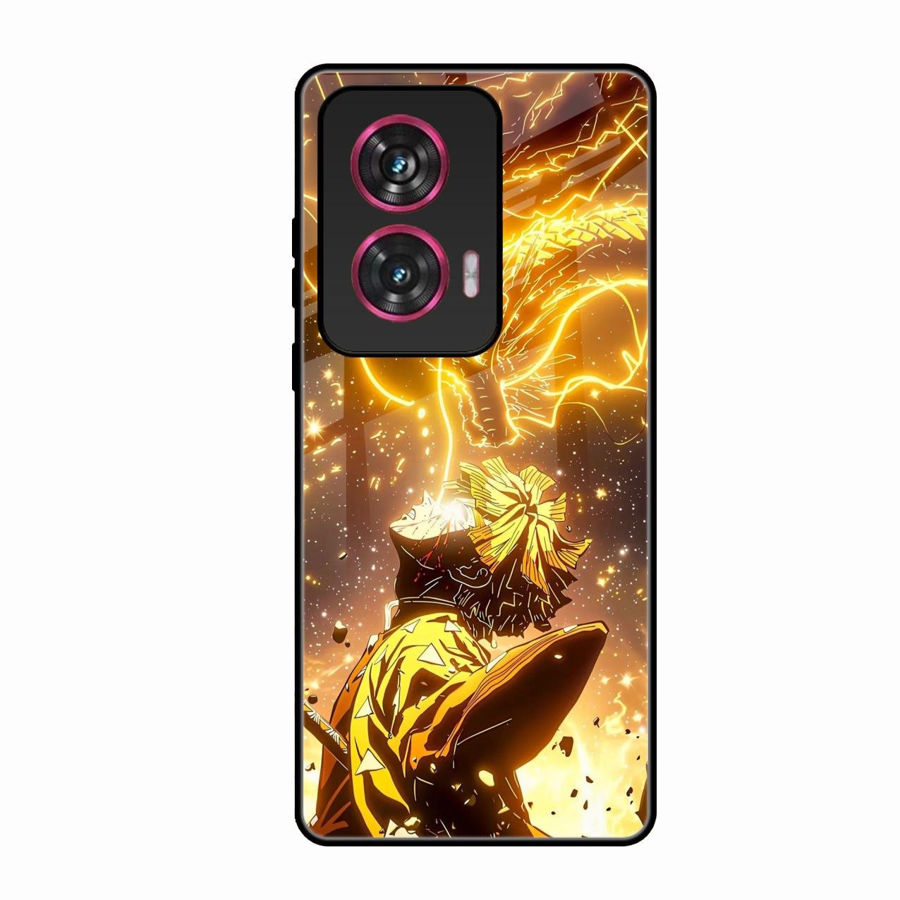 Thunder Boy Glass Case Cover For Motorola Edge 50 Fusion 5G