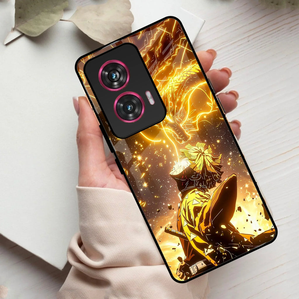 Thunder Boy Glass Case Cover For Motorola - ShopOnCliQ