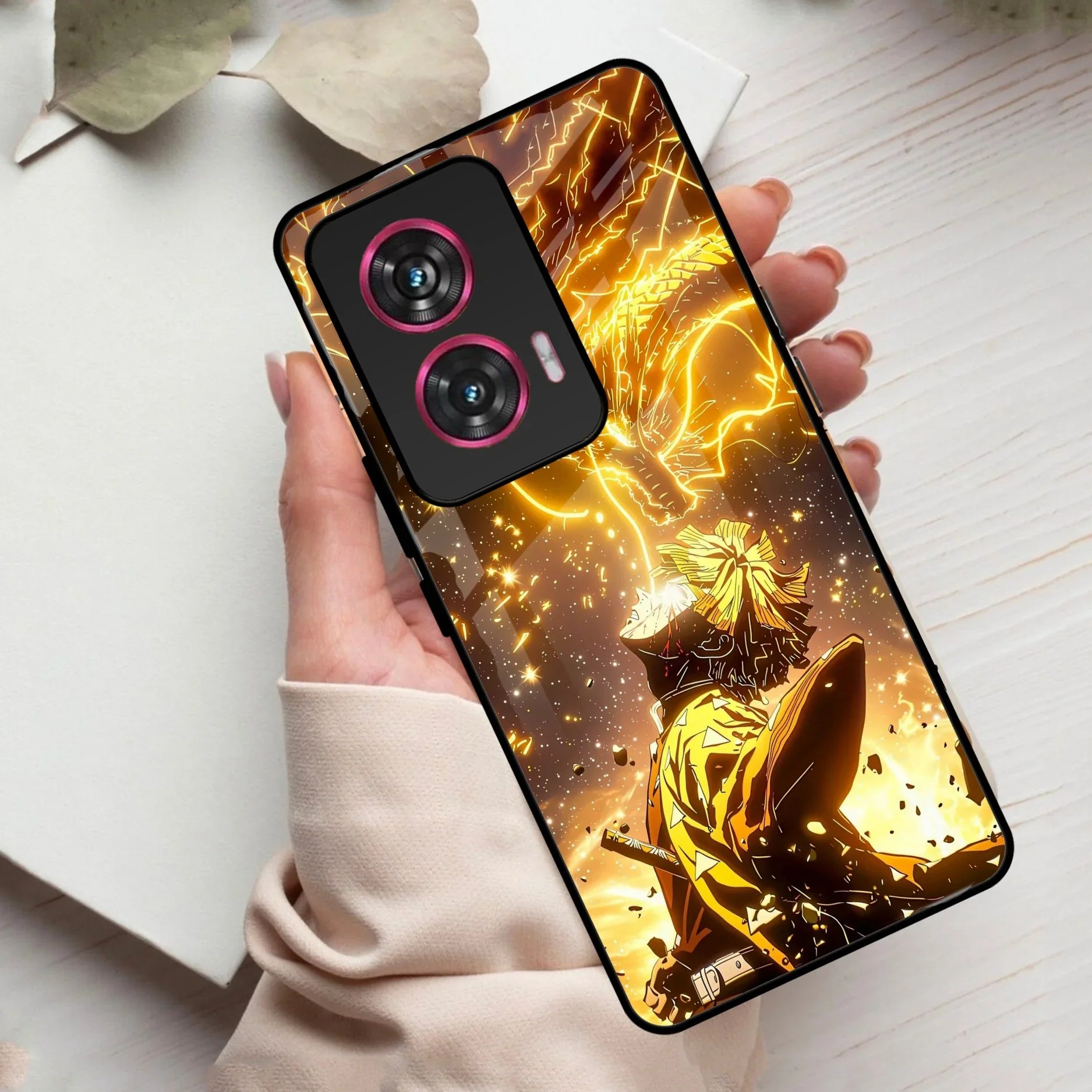 Thunder Boy Glass Case Cover For Motorola - ShopOnCliQ