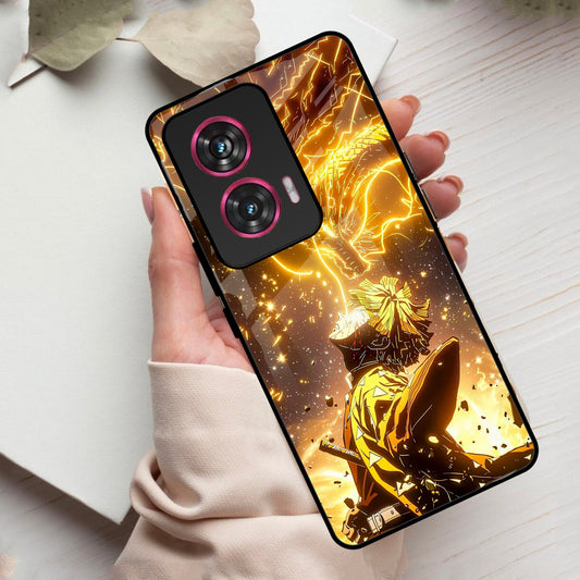 Thunder Boy Glass Case Cover For Motorola