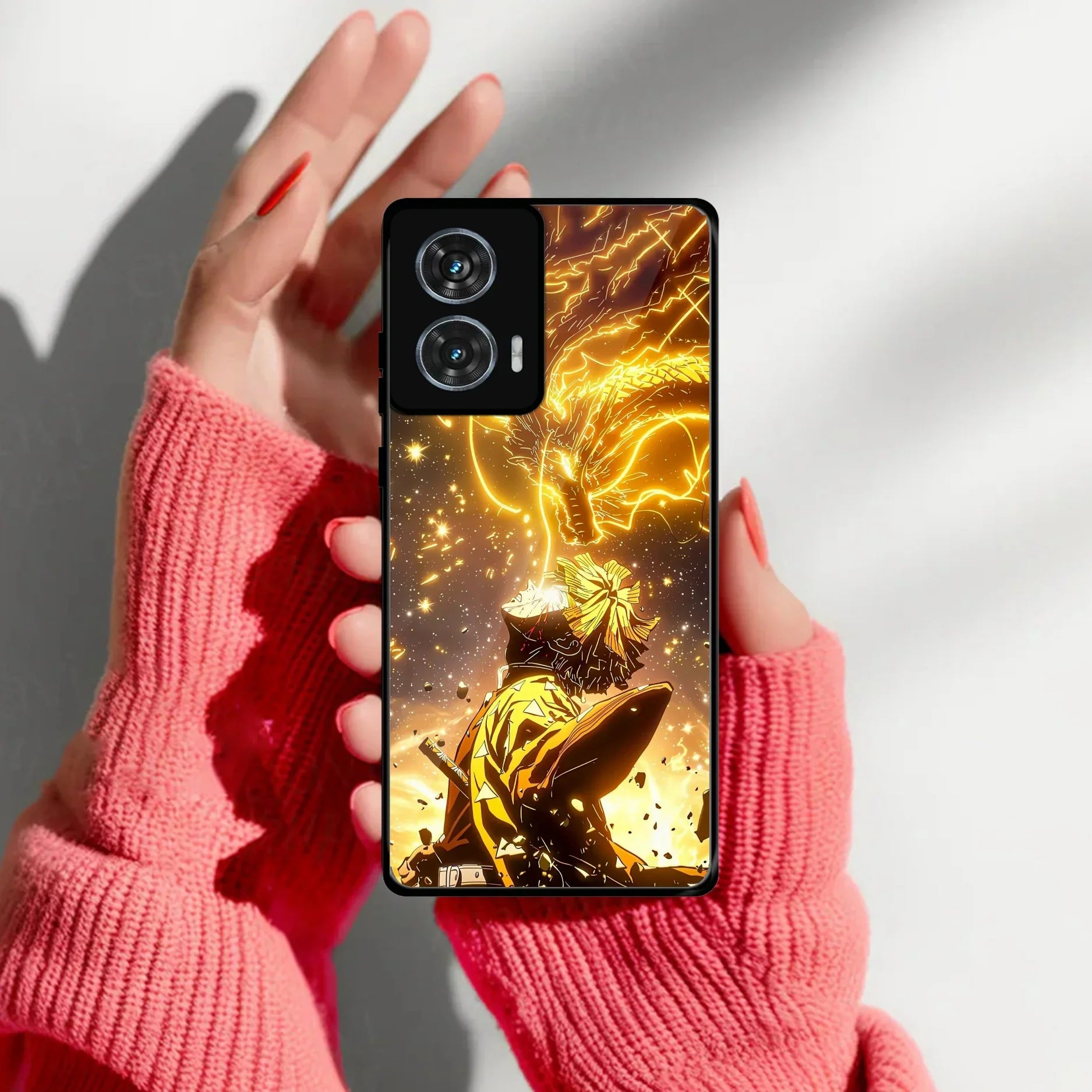 Thunder Boy Glass Case Cover For Motorola - ShopOnCliQ