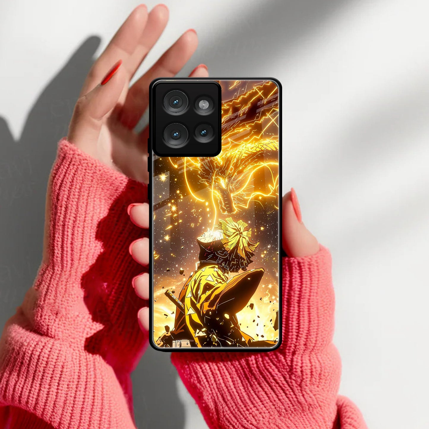 Thunder Boy Glass Case Cover For Motorola