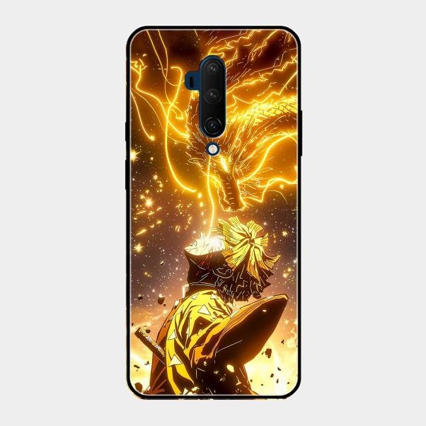 Thunder Boy Glass Case Cover For Oneplus 7T Pro