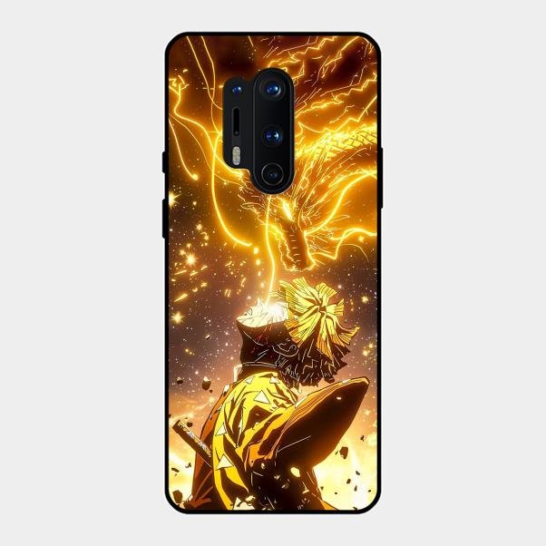 Thunder Boy Glass Case Cover For Oneplus 8 Pro