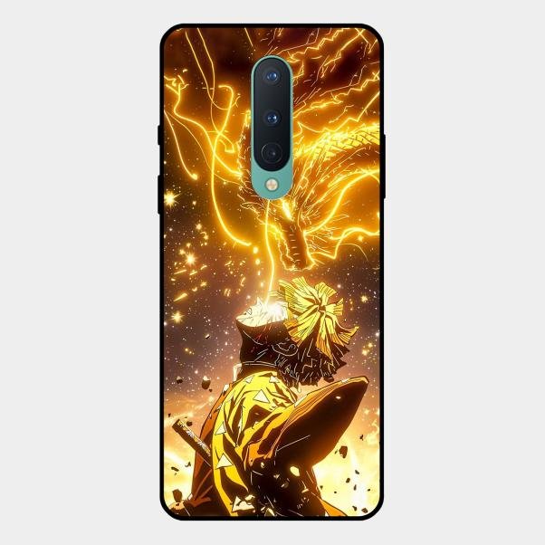 Thunder Boy Glass Case Cover For Oneplus 8