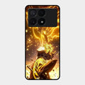 Thunder Boy Glass Case Cover For Poco X6 Pro 5G