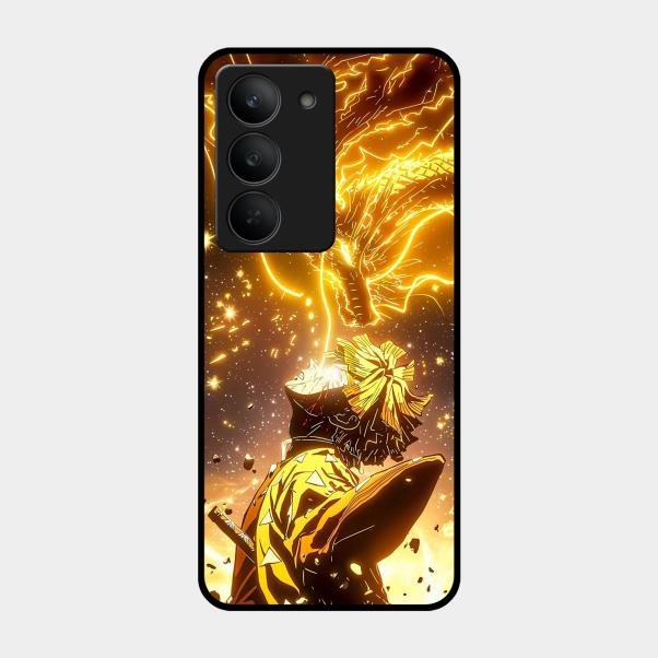 Thunder Boy Glass Case Cover For Realme 14X 5G