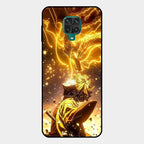 Thunder Boy Glass Case Cover For Redmi Note 10 Lite