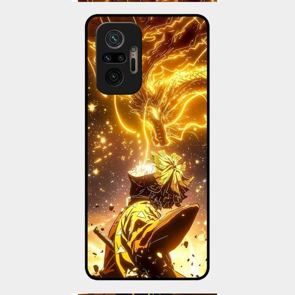 Thunder Boy Glass Case Cover For Redmi Note 10 Pro