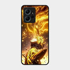Thunder Boy Glass Case Cover For Redmi Note 12 4G