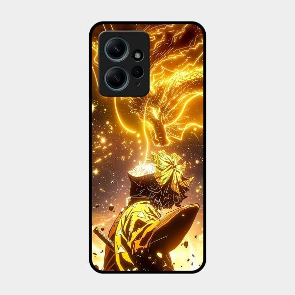 Thunder Boy Glass Case Cover For Redmi Note 12 4G
