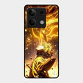 Thunder Boy Glass Case Cover For Redmi Note 13 5G