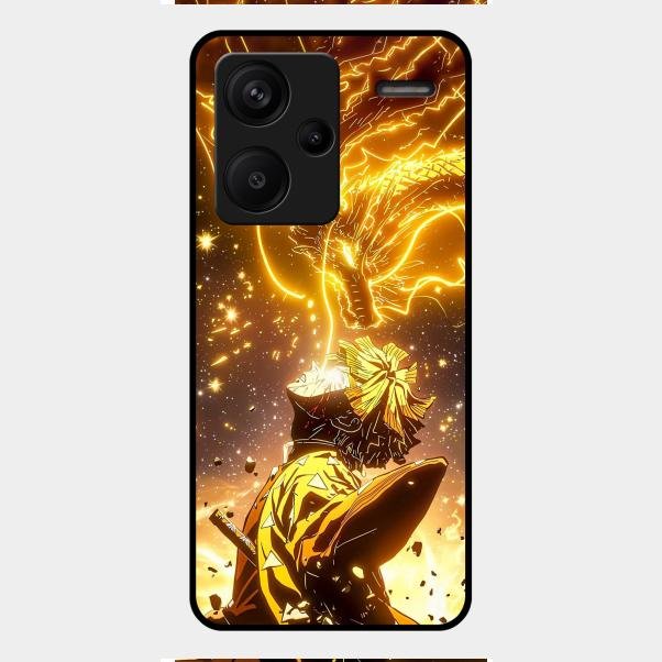 Thunder Boy Glass Case Cover For Redmi Note 13 Pro Plus 5G