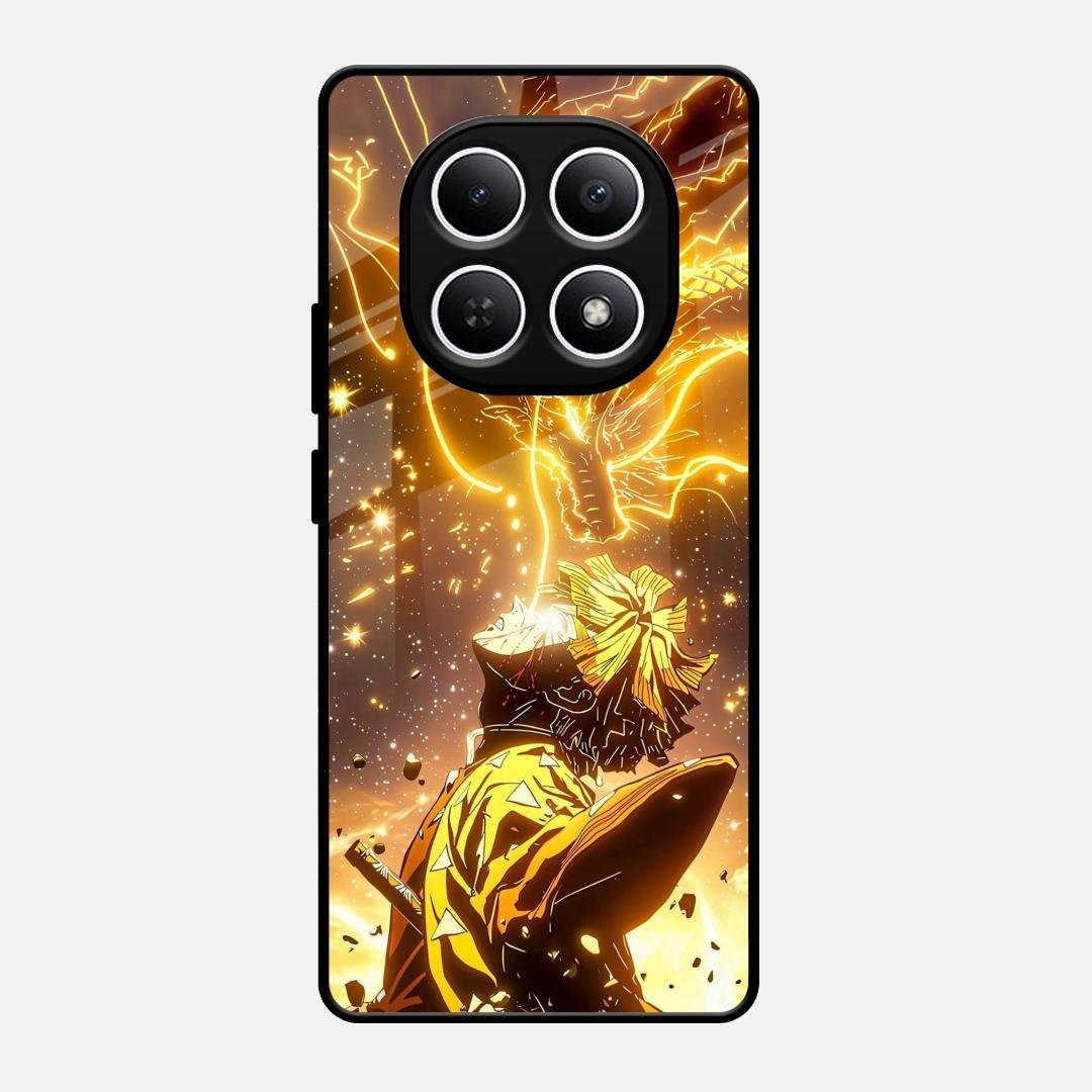 Thunder Boy Glass Case Cover For Redmi Note 15 5G
