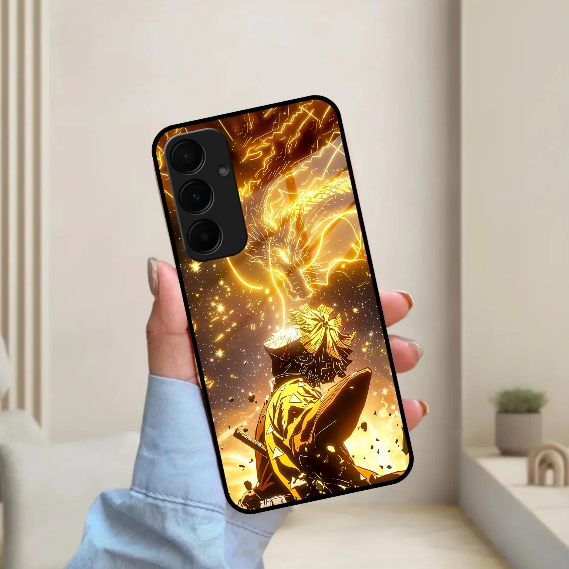 Thunder Boy Glass Case Cover For Samsung - ShopOnCliQ