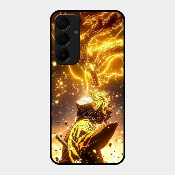 Thunder Boy Glass Case Cover For Samsung Galaxy A35 5G