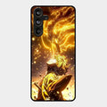 Thunder Boy Glass Case Cover For Samsung Galaxy M55 5G