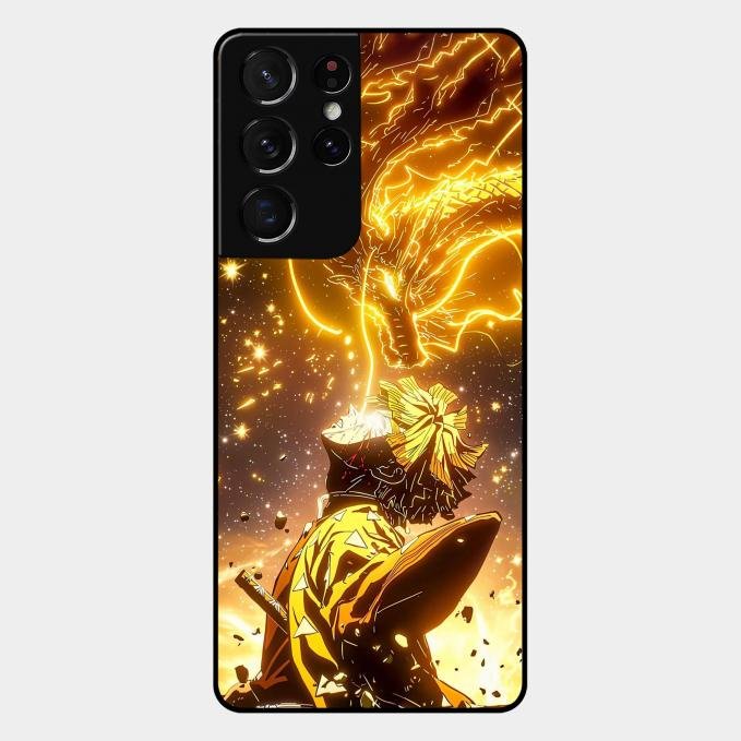 Thunder Boy Glass Case Cover For Samsung Galaxy S21 Ultra