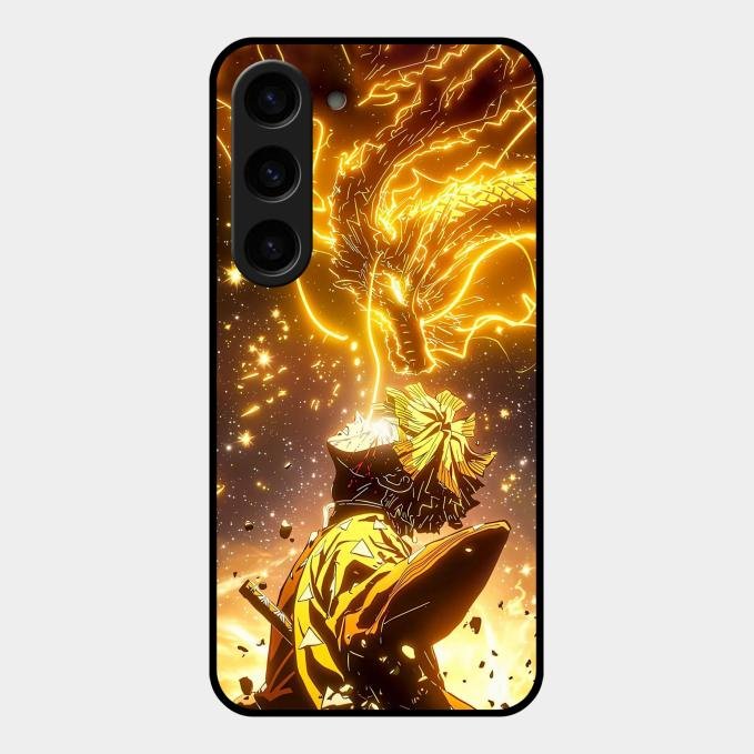 Thunder Boy Glass Case Cover For Samsung Galaxy S23 5G