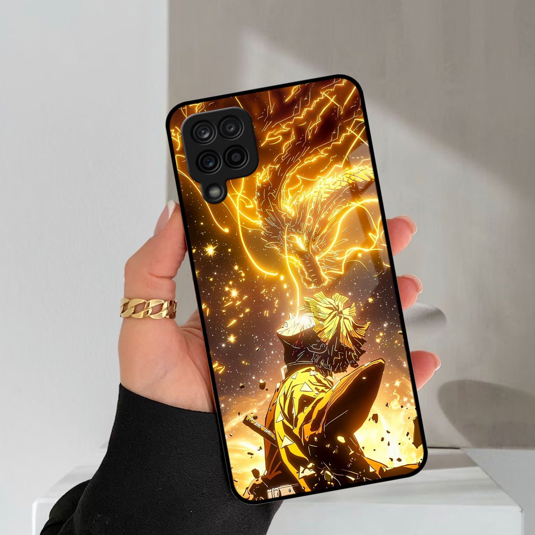 Thunder Boy Glass Case Cover For Samsung Galaxy A42 5G
