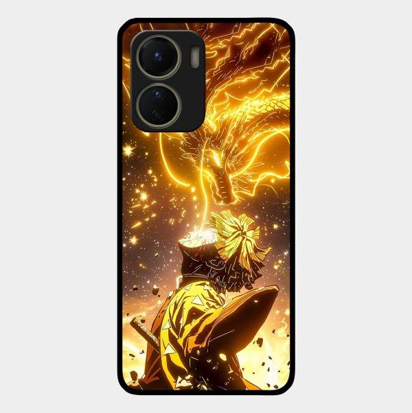 Thunder Boy Glass Case Cover For Vivo T2X 5G