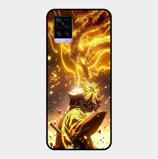 Thunder Boy Glass Case Cover For Vivo V20