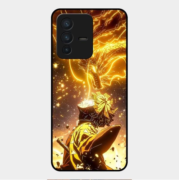 Thunder Boy Glass Case Cover For Vivo V23 5G