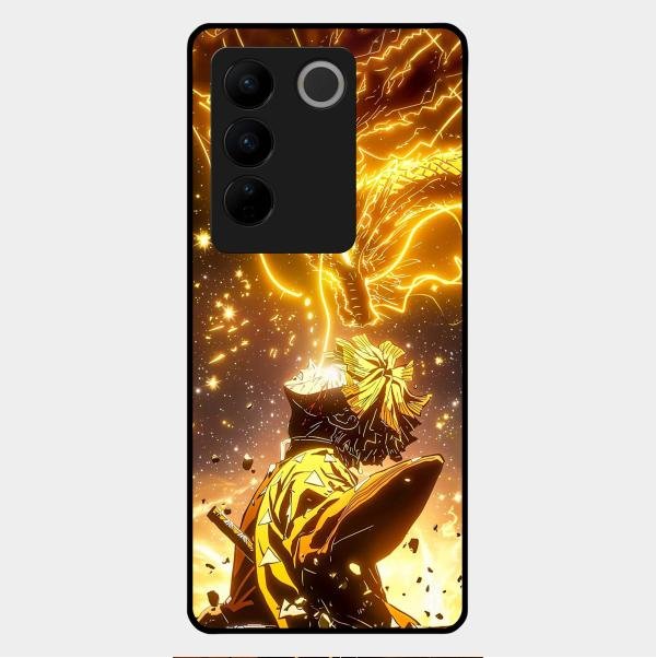 Thunder Boy Glass Case Cover For Vivo V27 Pro 5G