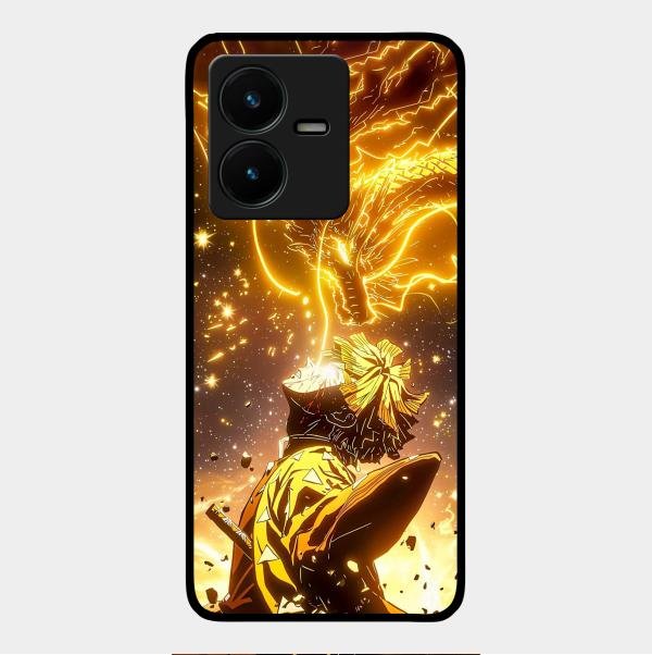 Thunder Boy Glass Case Cover For Vivo Y22