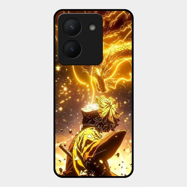Thunder Boy Glass Case Cover For Vivo Y36