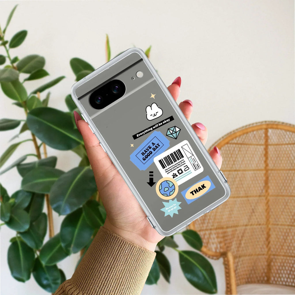 Ticket to Happiness Anti Yellow Case For Google Pixel 8 5G