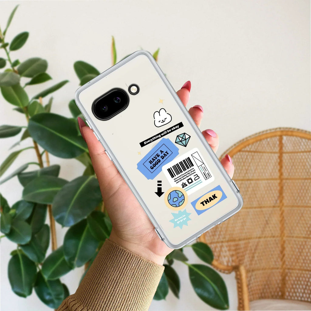 Ticket to Happiness Anti Yellow Case For Google Pixel 9a 5G