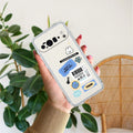 Ticket to Happiness Transparent Silicon Case For Google Pixel 10 Pro XL