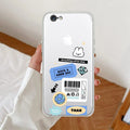 Ticket to Happiness Transparent Silicon Case For iPhone 7 / iPhone 8 / iPhone Se 2020