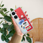Ticket to Happiness Transparent Silicon Case For iQOO Neo 9 Pro 5G
