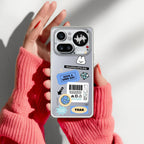 Ticket to Happiness Anti Yellow Case For Nothing Phone 4A Pro 5G