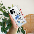 Ticket to Happiness Transparent Silicon Case For OnePlus 15 5G