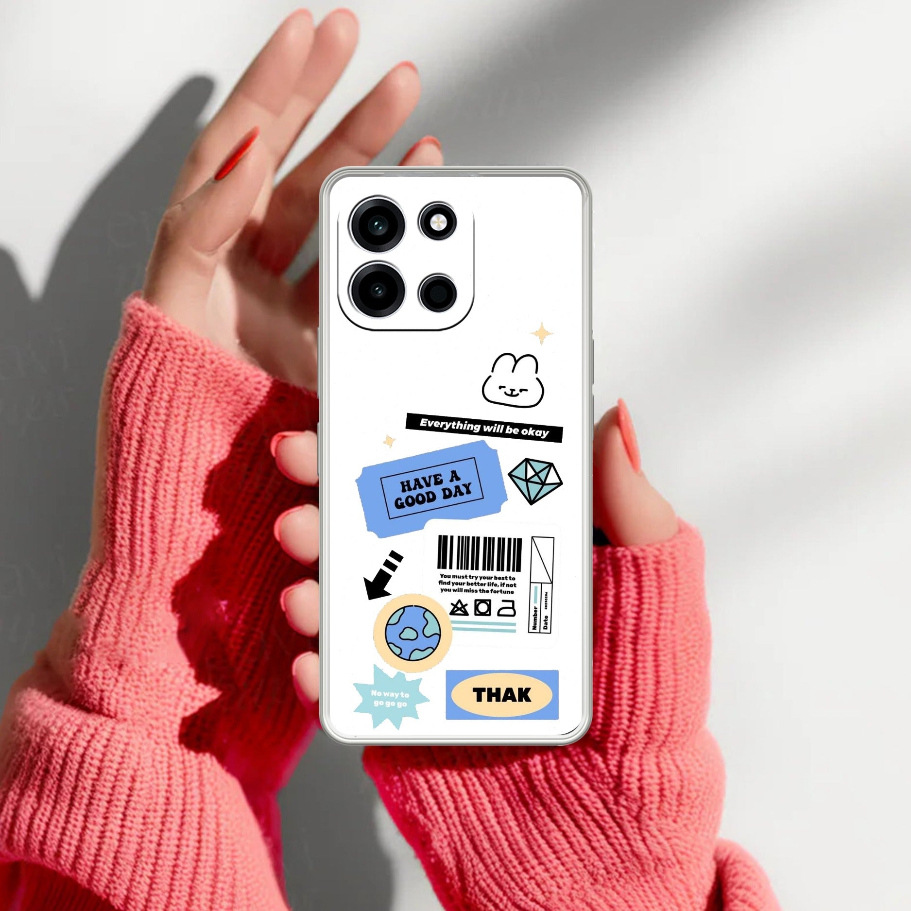 Ticket to Happiness Anti Yellow Case For OnePlus Nord 6 5G