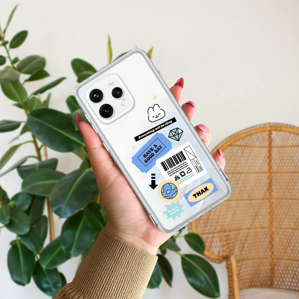 Ticket to Happiness Anti Yellow Case For Oppo Reno 15 5G
