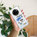 Ticket to Happiness Transparent Silicon Case For Realme 14 Pro 5G