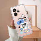 Ticket to Happiness Transparent Silicon Case For Realme Narzo 70 5G