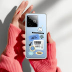 Ticket to Happiness Transparent Silicon Case For Realme P1 5G