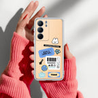Ticket to Happiness Anti Yelllow Case For Realme Narzo 80 Lite 5G