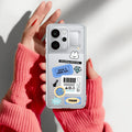 Ticket to Happiness Transparent Silicon Case For Realme P4 Power 5G